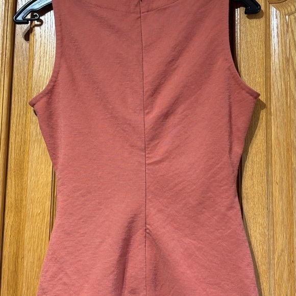 Club Monaco Viscose Women's Rust Sleeveless Summer Tank Top Blouse XS - Picture 4 of 5